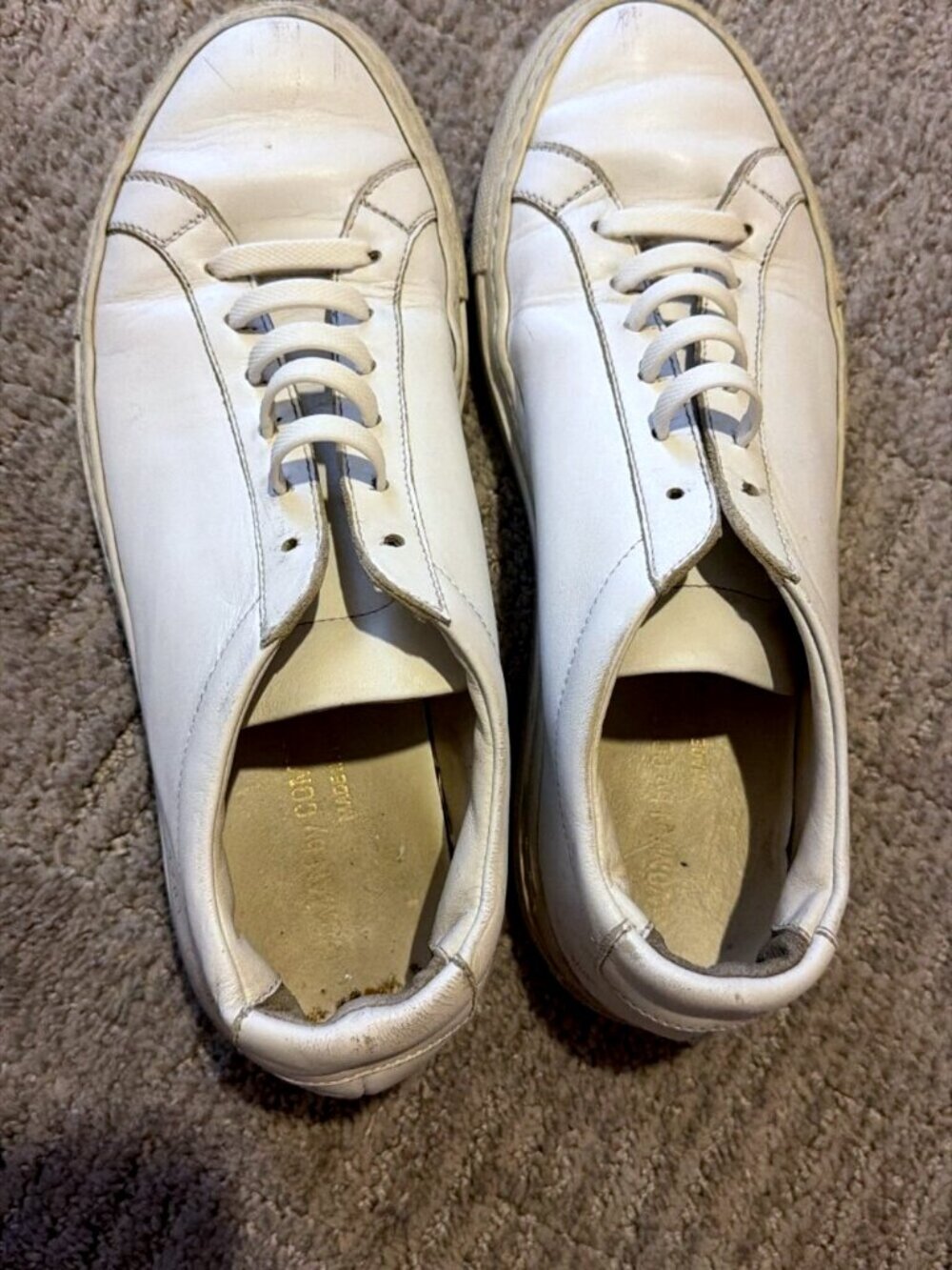 Common Projects Achilles Low Sneakers White EU 38